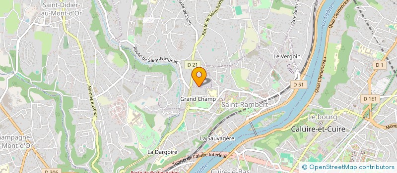 localisation de l'entreprise ASS FAMIL ST CYR AU MONT D OR à SAINT-CYR-AU-MONT-D'OR