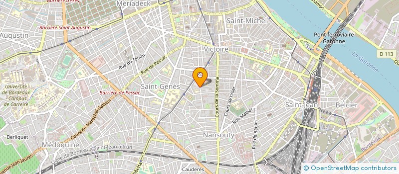 localisation de l'entreprise ASS FAMIL TRAUMATISES CRANIENS AVENIR à BORDEAUX