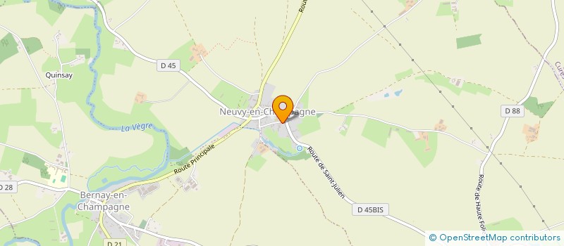 localisation de l'entreprise ASS FAMILIALE à BERNAY-NEUVY-EN-CHAMPAGNE