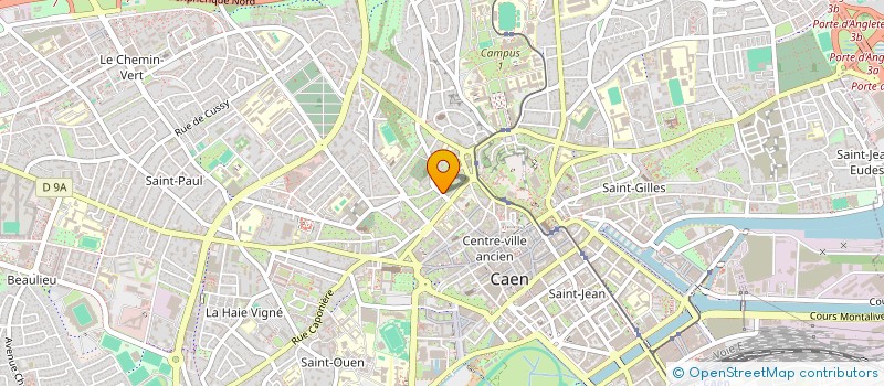 localisation de l'entreprise ASS FAMILIALE CATHOLIQUE DE CAEN à CAEN