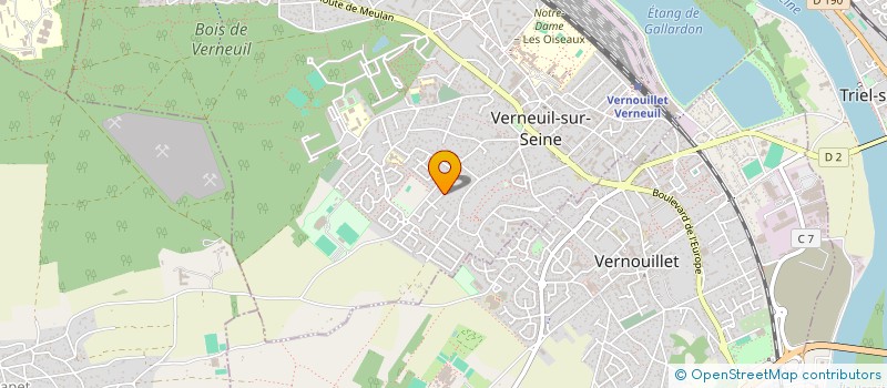 localisation de l'entreprise ASS FAMILIALE CATHOLIQUE TRIEL VERNEUIL VERNOUILLET à VERNEUIL-SUR-SEINE