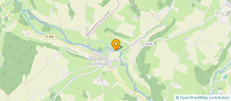 localisation de l'entreprise ASS FAMILIALE D'AIDE AUX INADAPTES  SAINT-PIERRE-DU-LOROUER