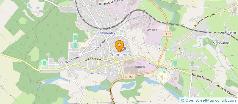 localisation de l'entreprise ASS FAMILIALE DE COMMENTRY ET SA REGION à COMMENTRY