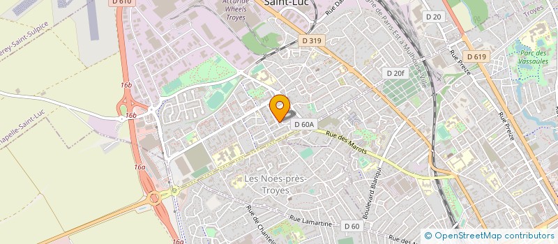 localisation de l'entreprise ASS FAMILIALE DE LA ZUP ET ENVIRONS à LA CHAPELLE-SAINT-LUC