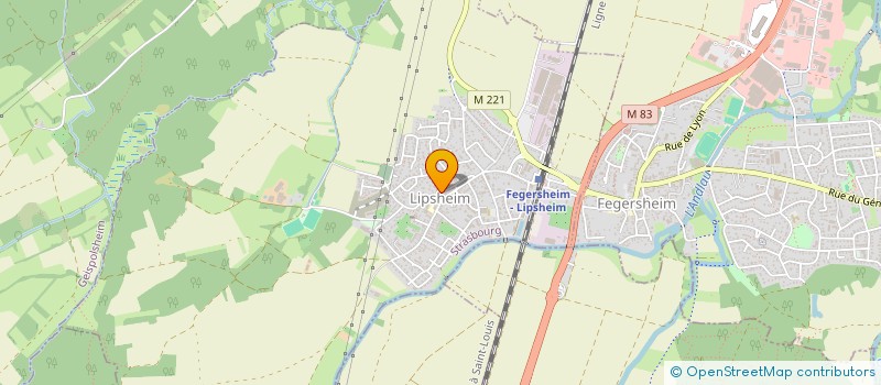 localisation de l'entreprise ASS FAMILIALE DE LIPSHEIM  LIPSHEIM