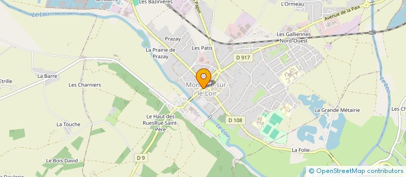 localisation de l'entreprise ASS FAMILIALE DE MONTOIRE à MONTOIRE-SUR-LE-LOIR