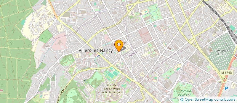 localisation de l'entreprise ASS FAMILIALE DE VILLERS LES NANCY à VILLERS-LES-NANCY