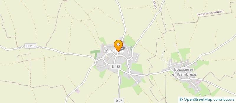 localisation de l'entreprise ASS FAMILIALE DU SECTEUR RURAL  CARNIERES