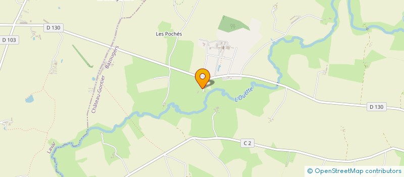 localisation de l'entreprise ASS FAMILIALE FOYER DES JEUNES  BAZOUGERS