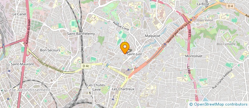 localisation de l'entreprise ASS FAMILIALE LAIQUE MARSEILLE NORD  MARSEILLE