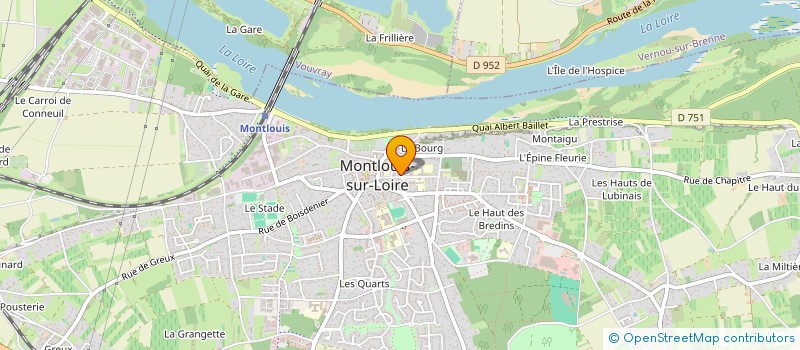 localisation de l'entreprise ASS FAMILIALE MONTLOUIS SUR LOIRE à MONTLOUIS-SUR-LOIRE