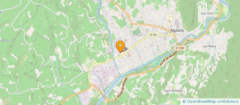 localisation de l'entreprise ASS FAMILIALE NYONSAISE à NYONS