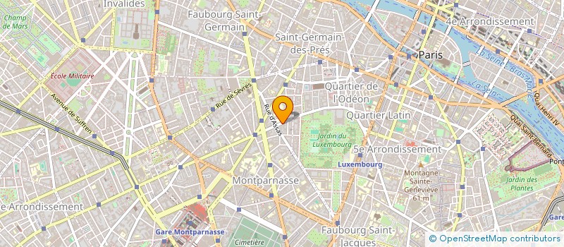 localisation de l'entreprise ASS FAMILIALE PROTECT ETUD ETRANG à PARIS