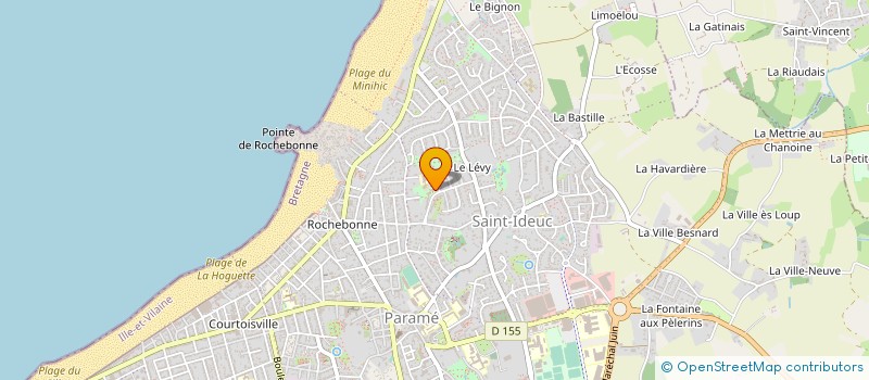 localisation de l'entreprise ASS FAMILIALE REGION MALOUINE  SAINT-MALO