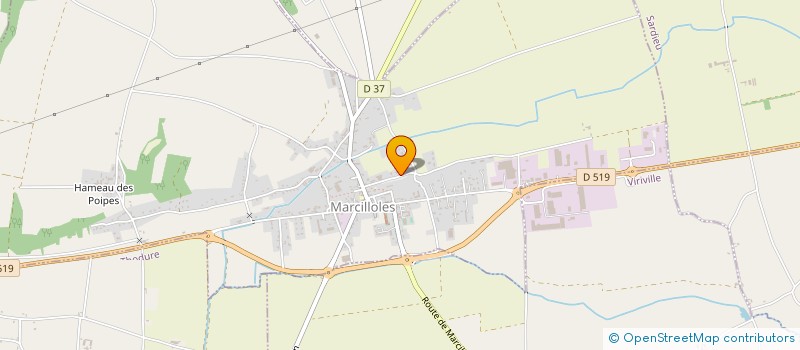 localisation de l'entreprise ASS FAMILIALE RUCHE VACANCES à MARCILLOLES