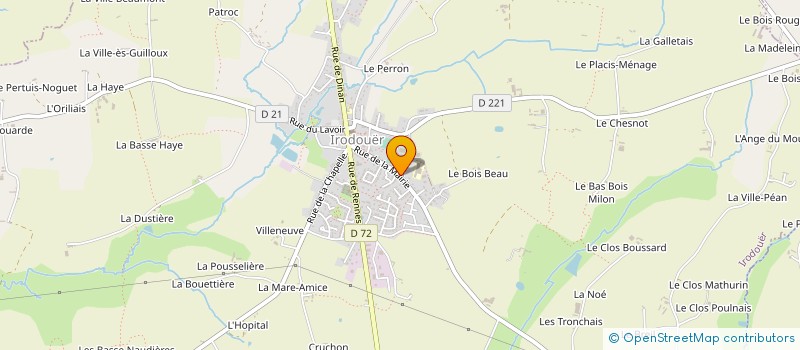 localisation de l'entreprise ASS FAMILIALE RURALE  ROMILLE