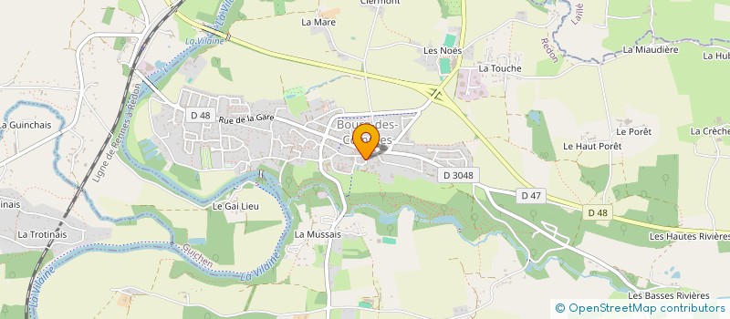 localisation de l'entreprise ASS FAMILIALE RURALE à BOURG-DES-COMPTES
