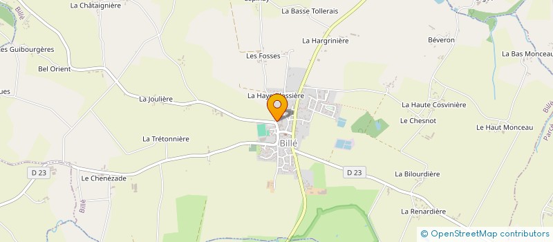 localisation de l'entreprise ASS FAMILIALE RURALE à BILLE