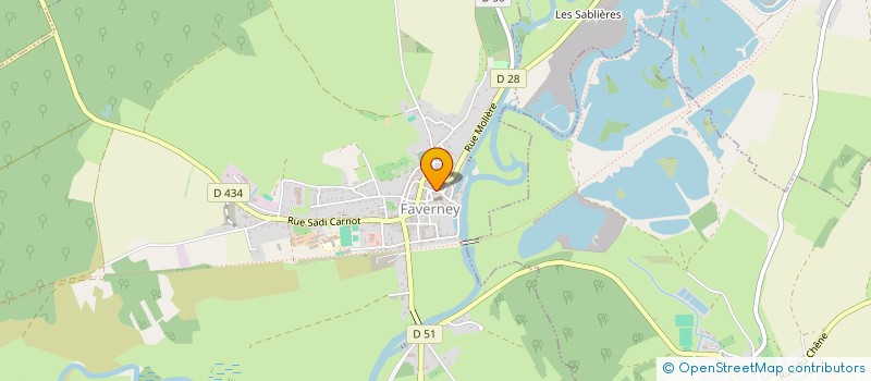 localisation de l'entreprise ASS FAMILIALE RURALE  SENONCOURT