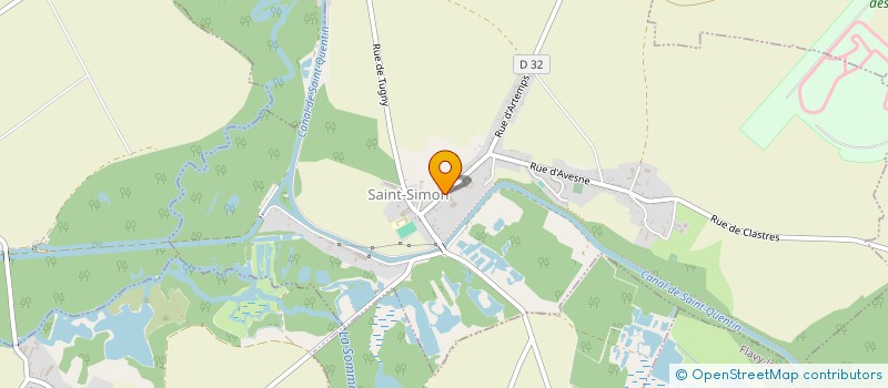 localisation de l'entreprise ASS FAMILIALE RURALE à SAINT-SIMON