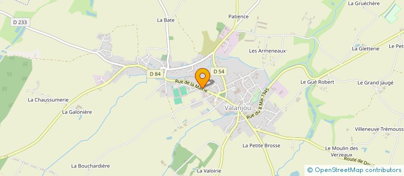 localisation de l'entreprise ASS FAMILIALE RURALE à CHEMILLE-EN-ANJOU