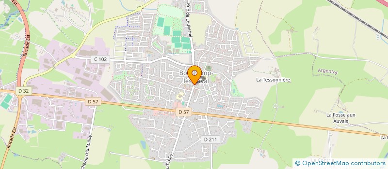 localisation de l'entreprise ASS FAMILIALE RURALE BONCHAMP LES LAVAL à BONCHAMP-LES-LAVAL