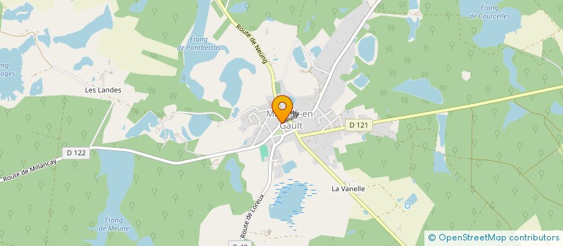 localisation de l'entreprise ASS FAMILIALE RURALE CENTRE DE LOISIRS  MARCILLY-EN-GAULT