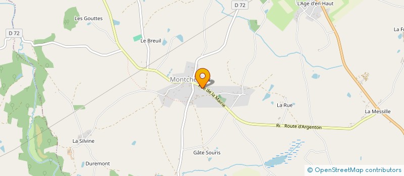 localisation de l'entreprise ASS FAMILIALE RURALE D AIGURANDE à AIGURANDE
