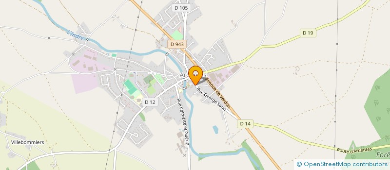 localisation de l'entreprise ASS FAMILIALE RURALE D ARDENTES à ARDENTES