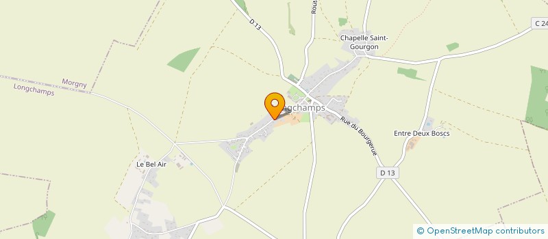 localisation de l'entreprise ASS FAMILIALE RURALE D ETREPAGNY  ETREPAGNY