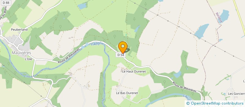 localisation de l'entreprise ASS FAMILIALE RURALE DE LIGNAC à LIGNAC