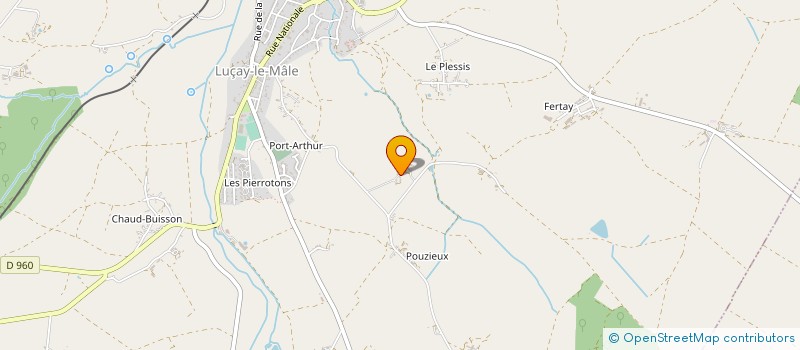 localisation de l'entreprise ASS FAMILIALE RURALE DE LUCAY LE MALE à LUCAY-LE-MALE