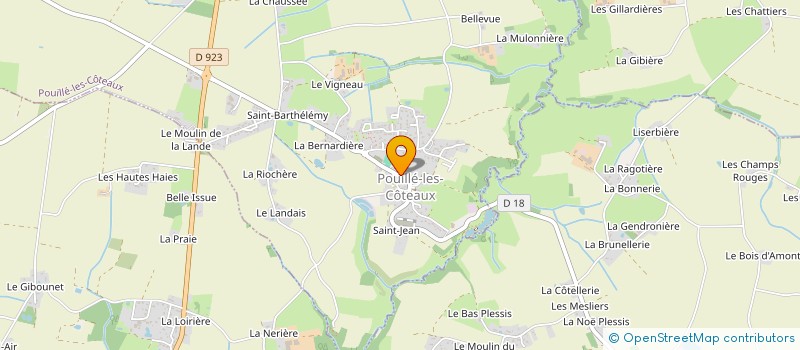 localisation de l'entreprise ASS FAMILIALE RURALE DE MESANGER  MESANGER