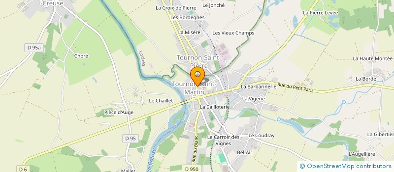 localisation de l'entreprise ASS FAMILIALE RURALE DE NEONS SUR CREUSE à NEONS-SUR-CREUSE