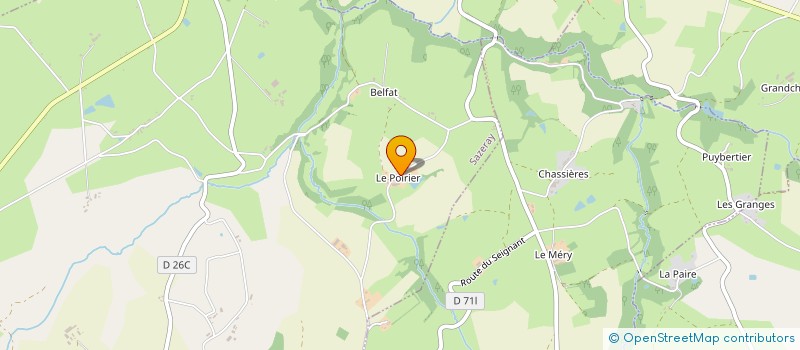 localisation de l'entreprise ASS FAMILIALE RURALE DE PERASSAY à PERASSAY