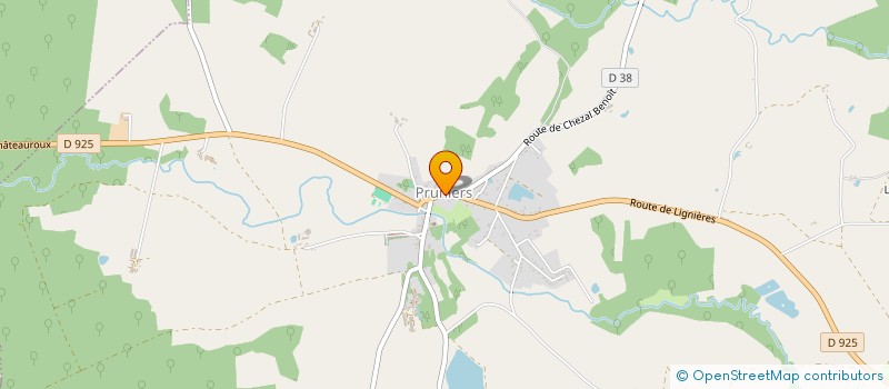 localisation de l'entreprise ASS FAMILIALE RURALE DE PRUNIERS à PRUNIERS