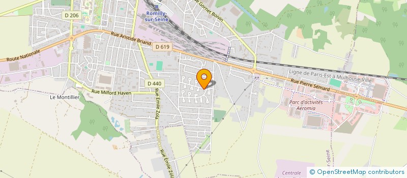 localisation de l'entreprise ASS FAMILIALE RURALE DE ROMILLY à ROMILLY-SUR-SEINE