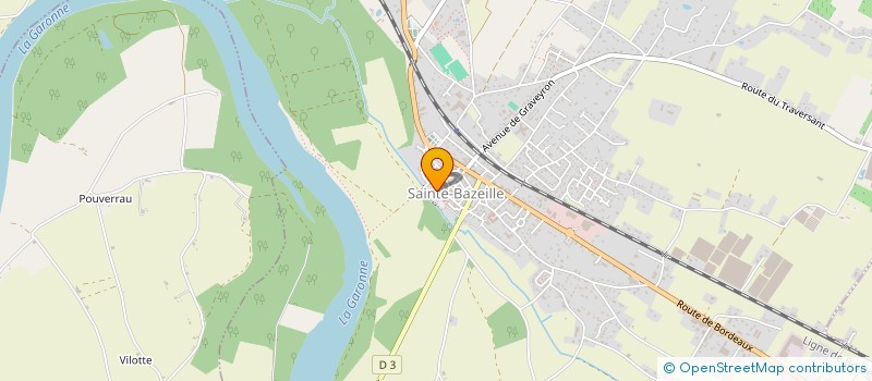 localisation de l'entreprise ASS FAMILIALE RURALE DE SAINTE BAZEILLE à SAINTE-BAZEILLE