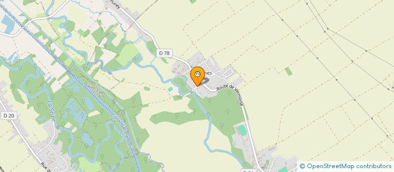 localisation de l'entreprise ASS FAMILIALE RURALE DE VAILLY  VAILLY