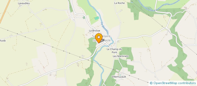 localisation de l'entreprise ASS FAMILIALE RURALE DU BLANC à SAINT-HILAIRE-SUR-BENAIZE