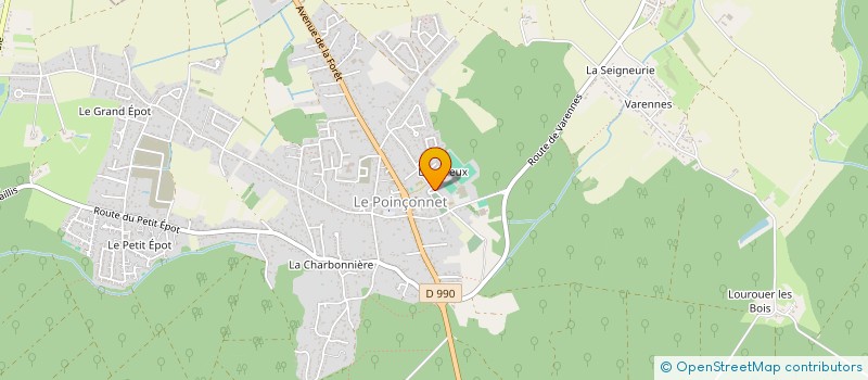 localisation de l'entreprise ASS FAMILIALE RURALE LE POINCONNET à LE POINCONNET