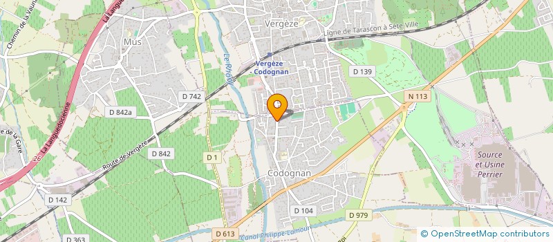 localisation de l'entreprise ASS FAMILIALE RURALE LES PETITS LAPINS à CODOGNAN
