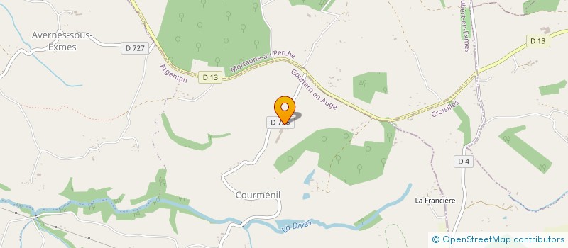 localisation de l'entreprise ASS FAMILIALE RURALE PAYS HIENOIS à GOUFFERN EN AUGE
