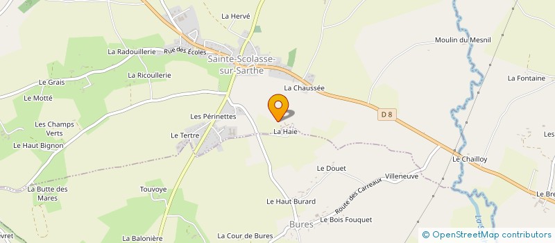 localisation de l'entreprise ASS FAMILIALE RURALE PAYS MELE à LE MELE-SUR-SARTHE
