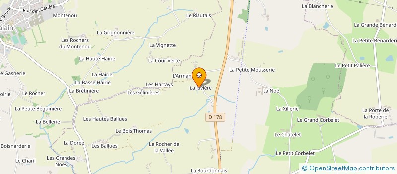 localisation de l'entreprise ASS FAMILIALE RURALE SECTION CSF RANNEE à RANNEE