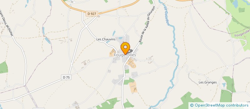 localisation de l'entreprise ASS FAMILIALE RURALE ST DENIS DE JOUHET à SAINT-DENIS-DE-JOUHET