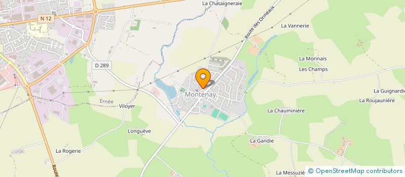 localisation de l'entreprise ASS FAMILIALE RURALE ST PIERRE DES LANDE à SAINT-PIERRE-DES-LANDES