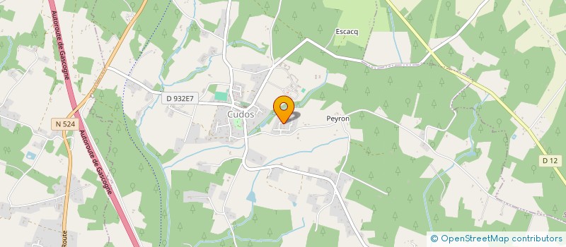 localisation de l'entreprise ASS FAMILIALE RURALE VACANCES MONTAGNE à CUDOS