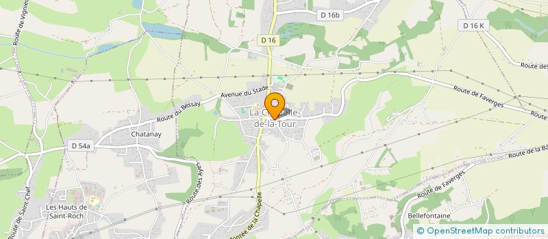 localisation de l'entreprise ASS FAMILIALE RURALE VALLEE DE L HIEN à SAINT-VICTOR-DE-CESSIEU