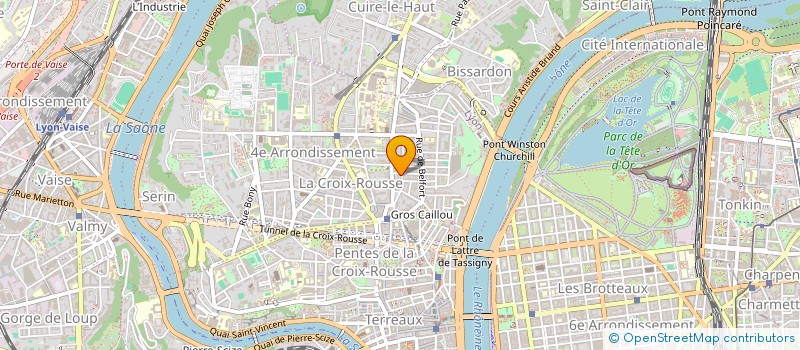 localisation de l'entreprise ASS FAMILLES CATHOLIQUES DU CES THEVENET à LYON